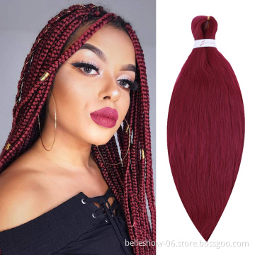 Hot sell braiding hair pre stretch accessories